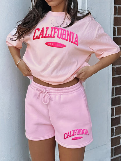 Bubbly Chic – Ensemble Tricoté Léger à Imprimé Bulles