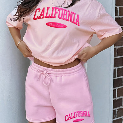 Bubbly Chic – Ensemble Tricoté Léger à Imprimé Bulles