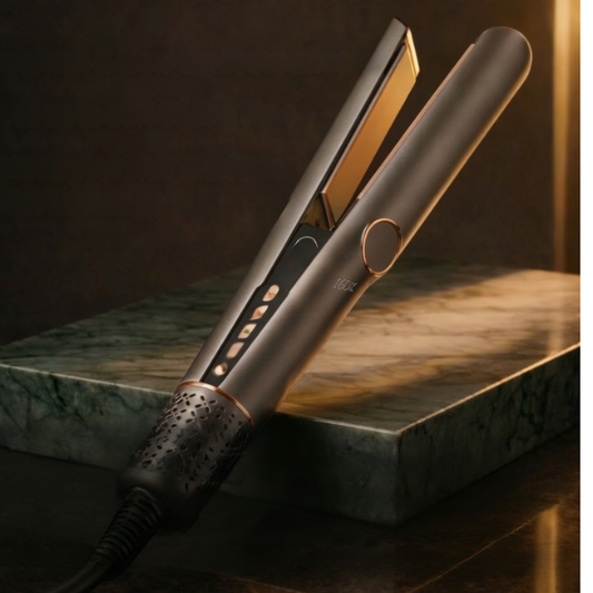 Monelina AirStraight flat iron on marble surface