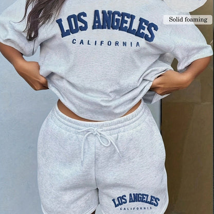 Bubbly Chic – Ensemble Tricoté Léger à Imprimé Bulles