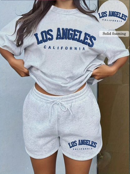 Bubbly Chic – Ensemble Tricoté Léger à Imprimé Bulles